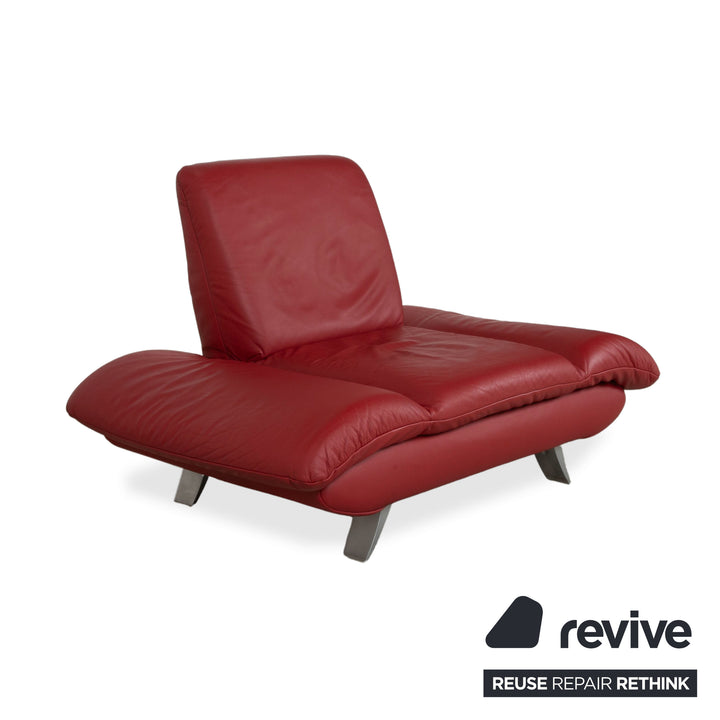 Koinor Rossini Leather Armchair Red manual function