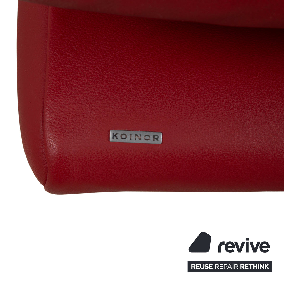 Koinor Rossini Leather Armchair Red manual function