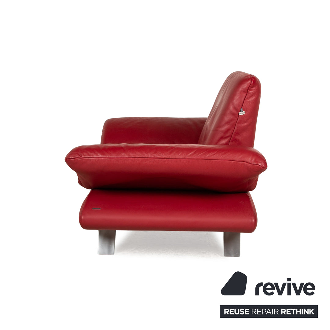 Koinor Rossini Leather Armchair Red manual function