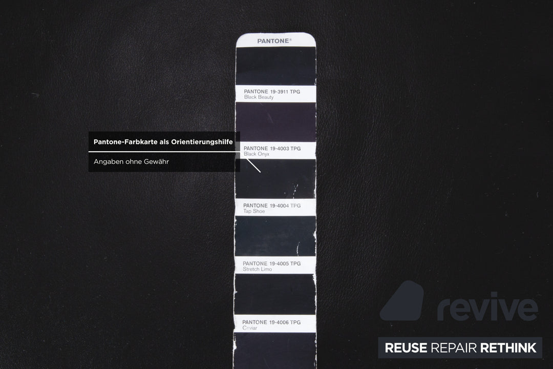 Koinor Rossini Leder Sessel Schwarz Manuelle Funktion