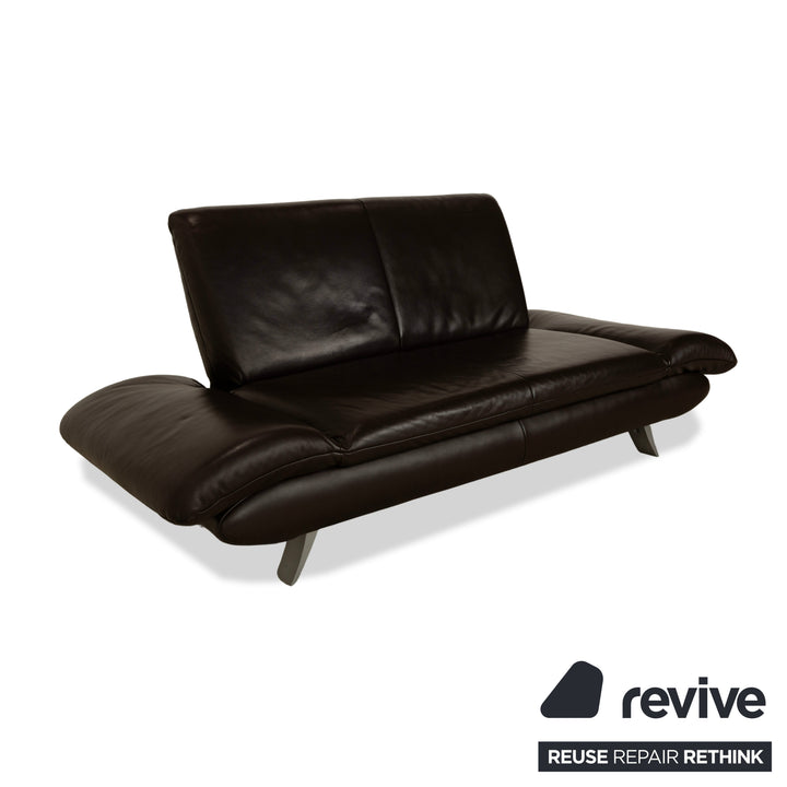 Koinor Rossini Leder Zweisitzer Sofa Couch Braun manuelle Funktion