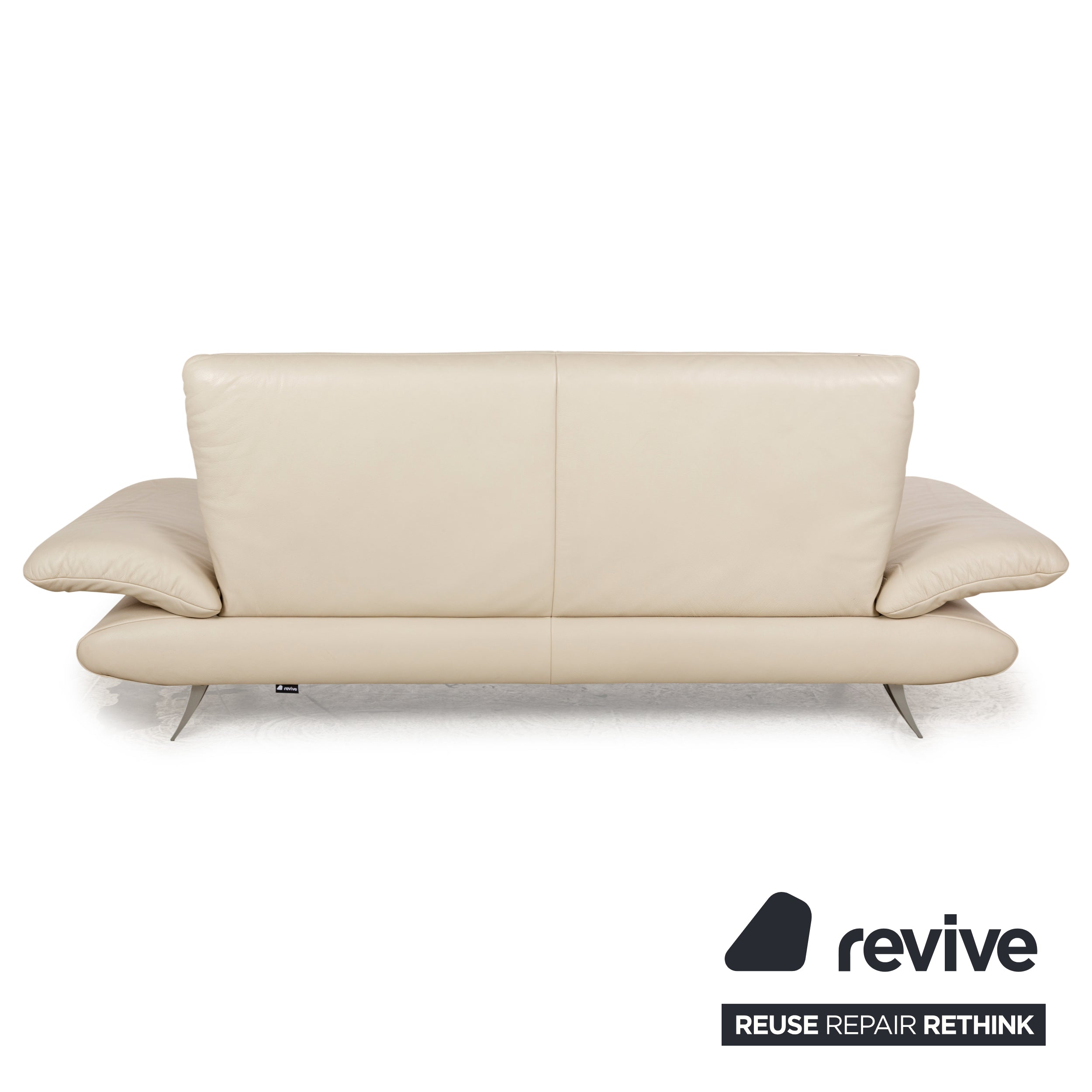 Koinor Rossini Leder Zweisitzer Creme Sofa Couch Funktion