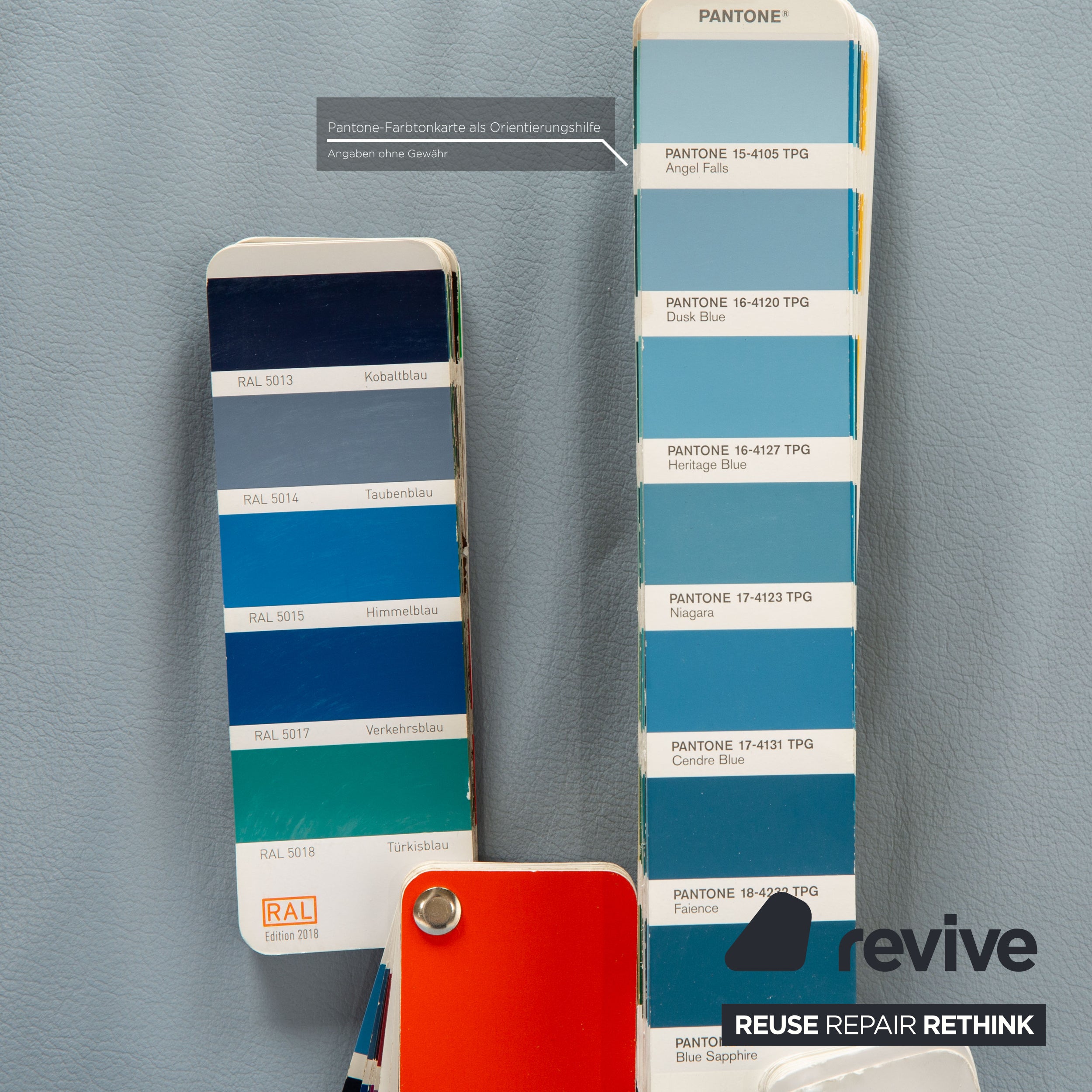 Koinor Rossini Canapé deux places en cuir bleu clair bleu à fonction manuelle