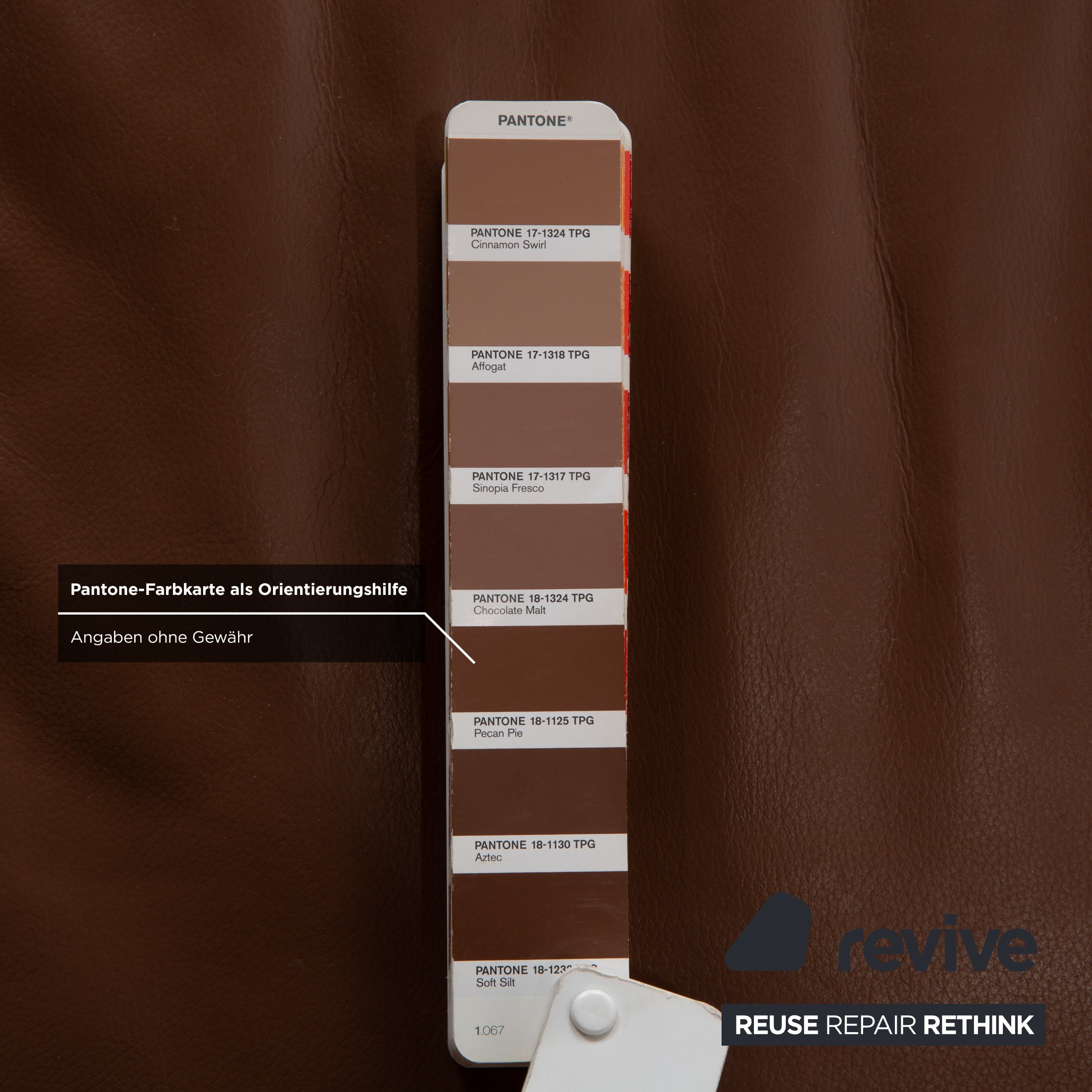 Fauteuil deux places en cuir marron Koinor Rossini, canapé à réglage manuel