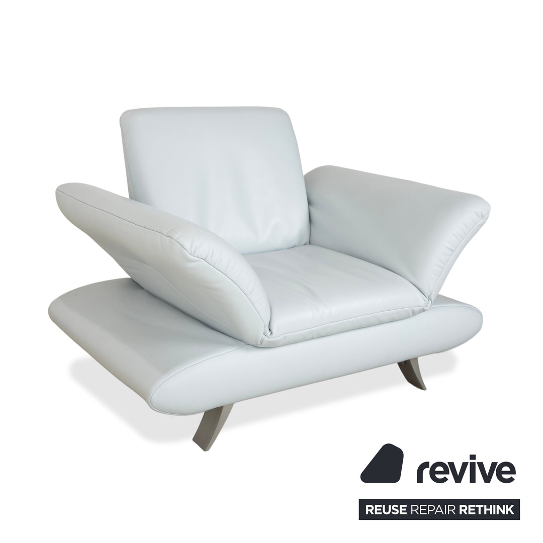 Koinor Rossini armchair, light blue, manual function