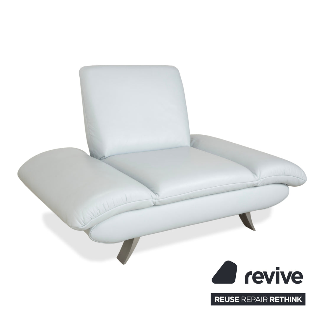 Fauteuil Koinor Rossini, bleu clair, fonction manuelle