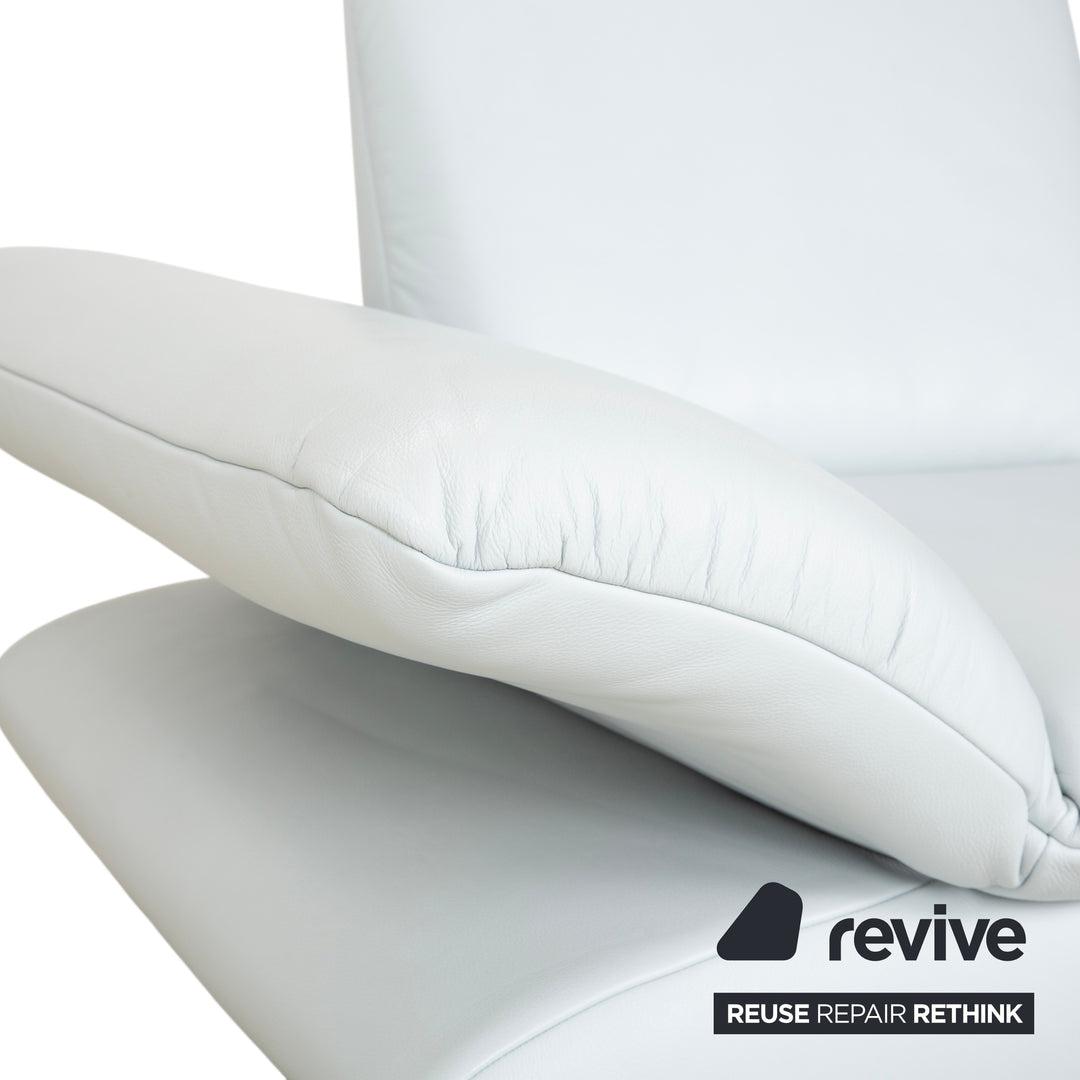 Koinor Rossini armchair, light blue, manual function