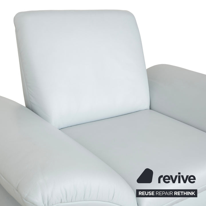 Koinor Rossini armchair, light blue, manual function