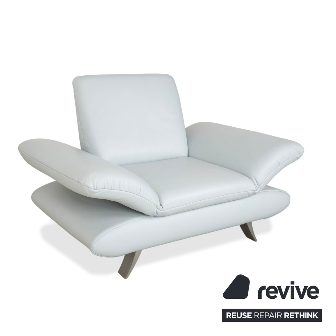 Koinor Rossini armchair, light blue, manual function
