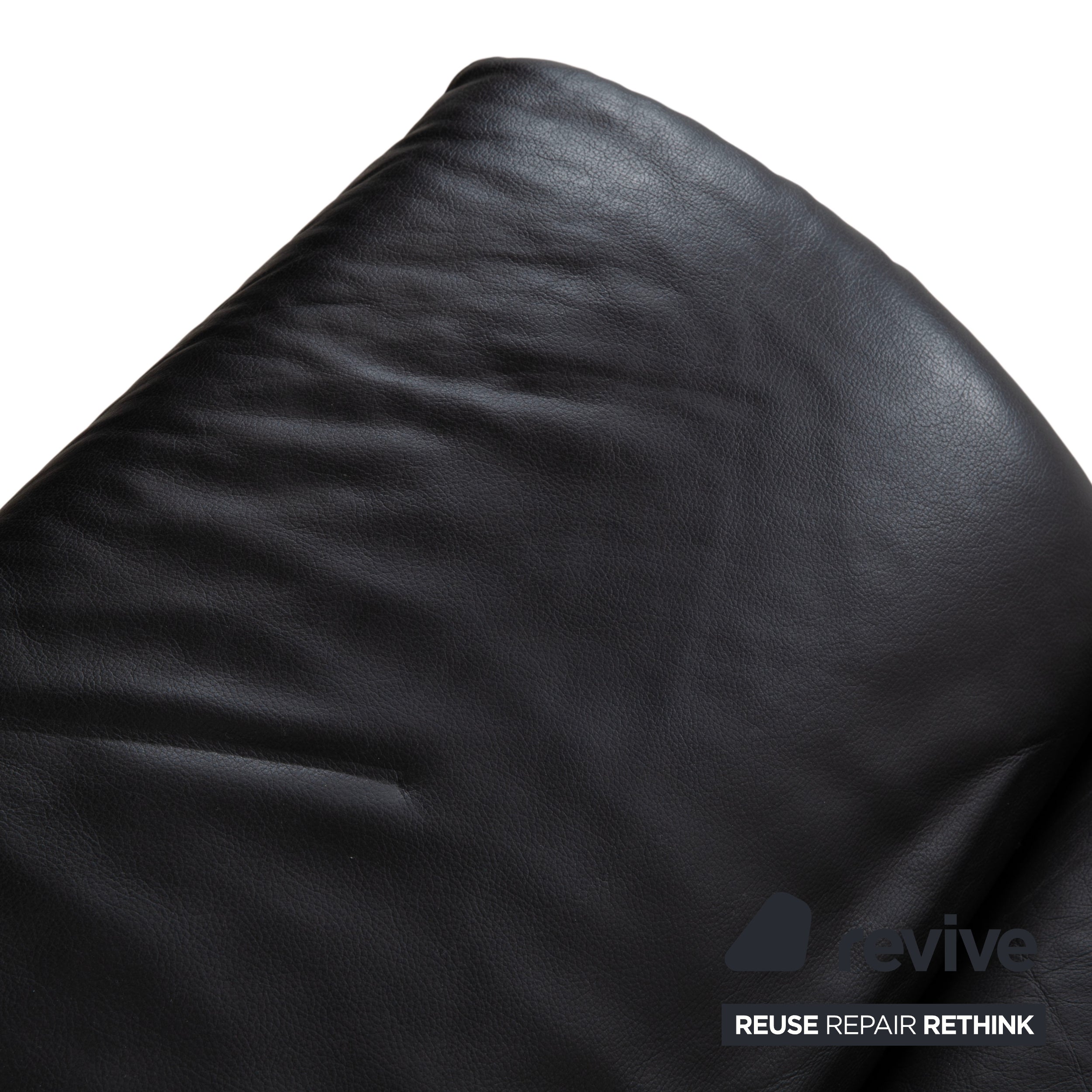 Koinor Rossini Armchair Leather Sofa Black Manual Function
