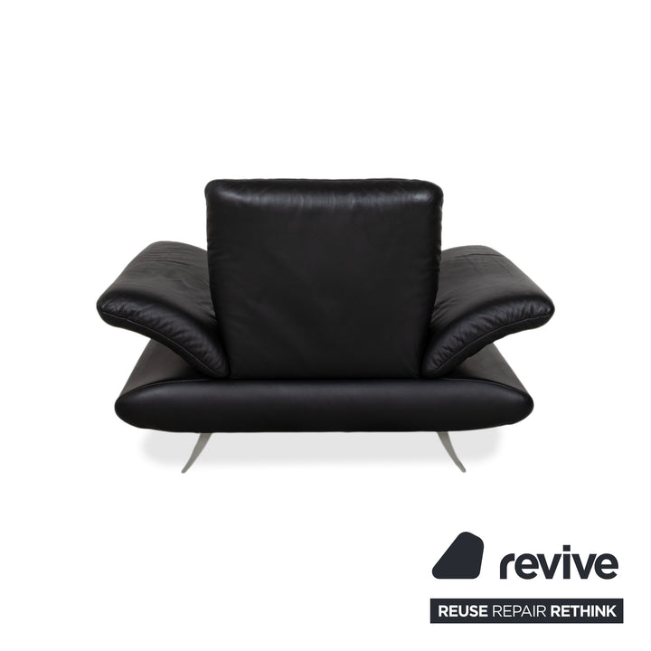 Koinor Rossini Sessel Leder Sofa Schwarz manuelle Funktion