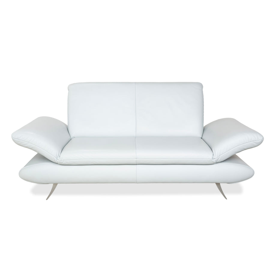 Koinor Rossini Zweisitzer Sofa Hellblau manuelle Funktion