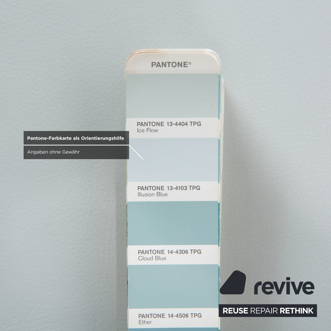 Koinor Rossini Two-Seater Sofa Armchair Light Blue Manual Function