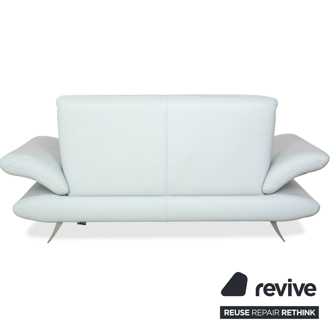 Koinor Rossini Zweisitzer Sofa Sessel Hellblau manuelle Funktion