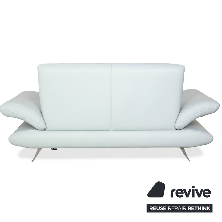 Koinor Rossini Zweisitzer Sofa Sessel Hellblau manuelle Funktion