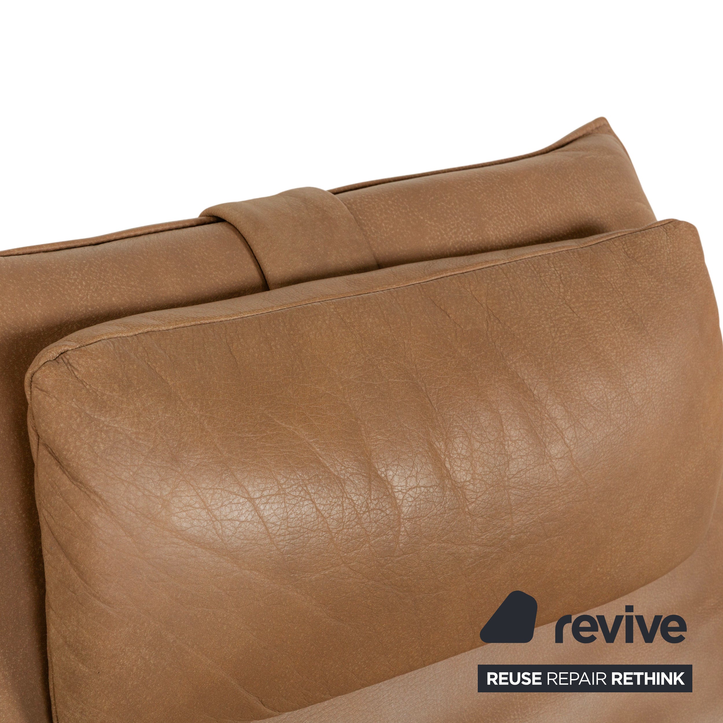 Koinor Safira Leather Armchair Beige Camel electr. Battery function