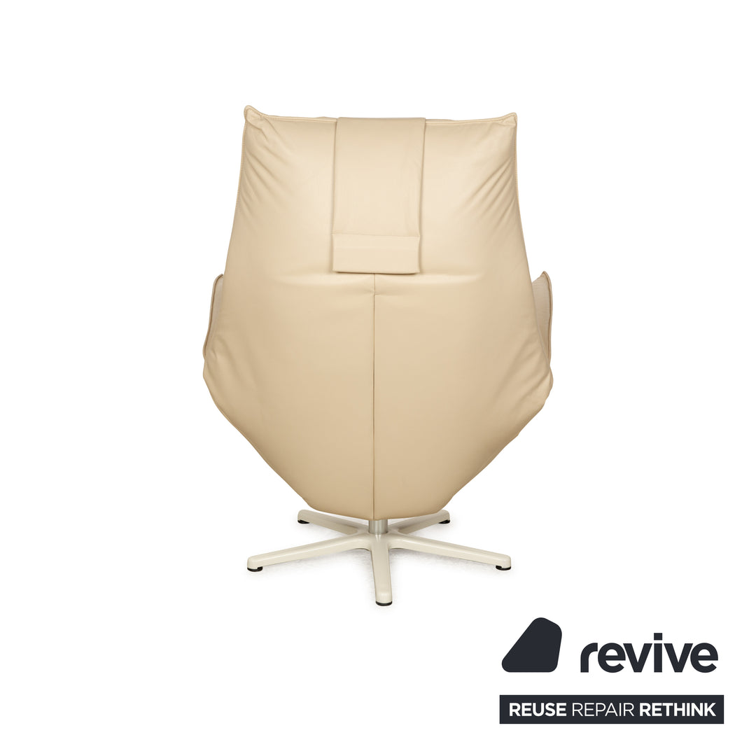 Koinor Safira Leder Sessel Beige elektrische Funktion Relaxfunktion