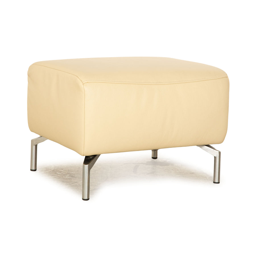 Koinor Vanda leather stool beige