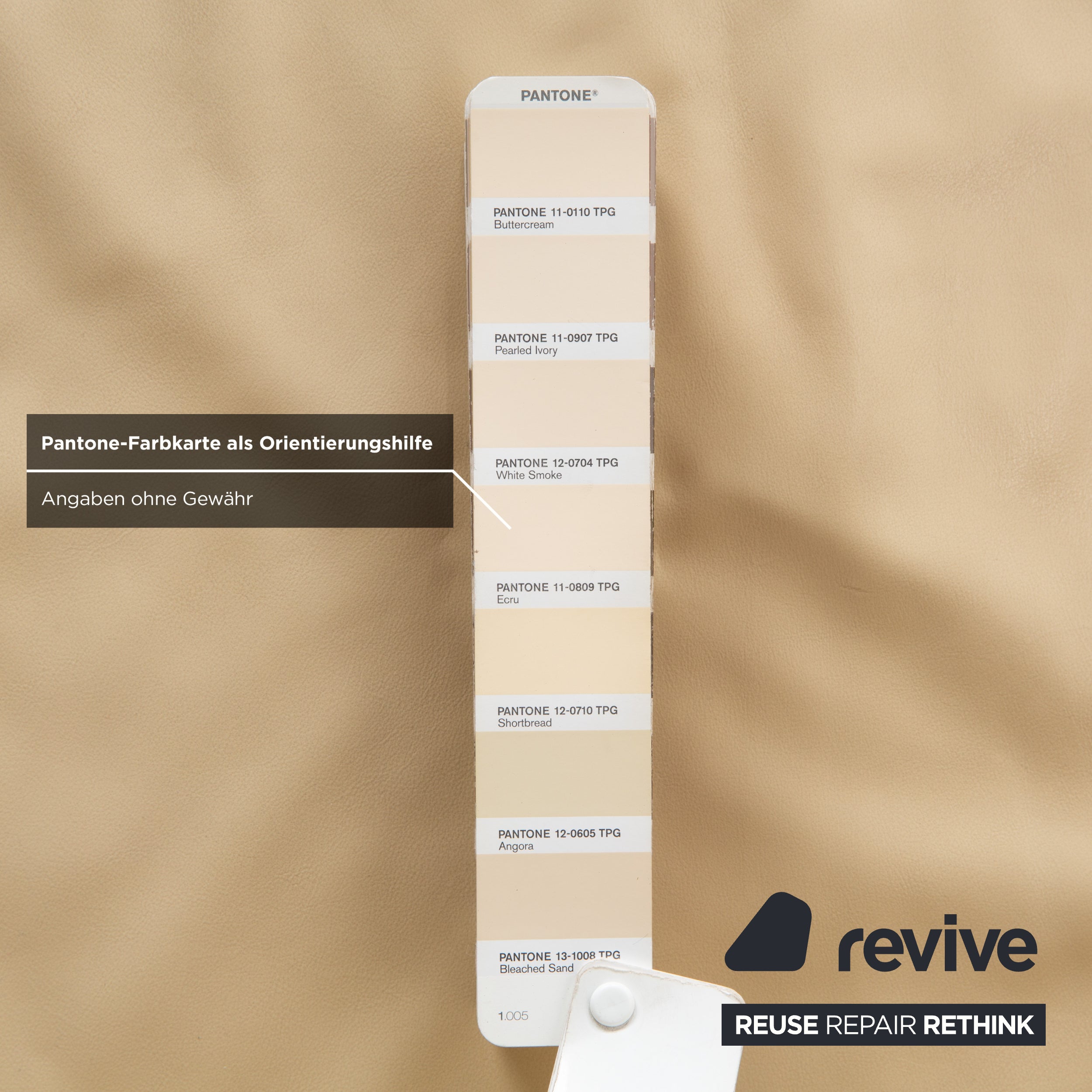 Koinor Velluti Leder Zweisitzer Creme manuelle Funktion Sofa Couch