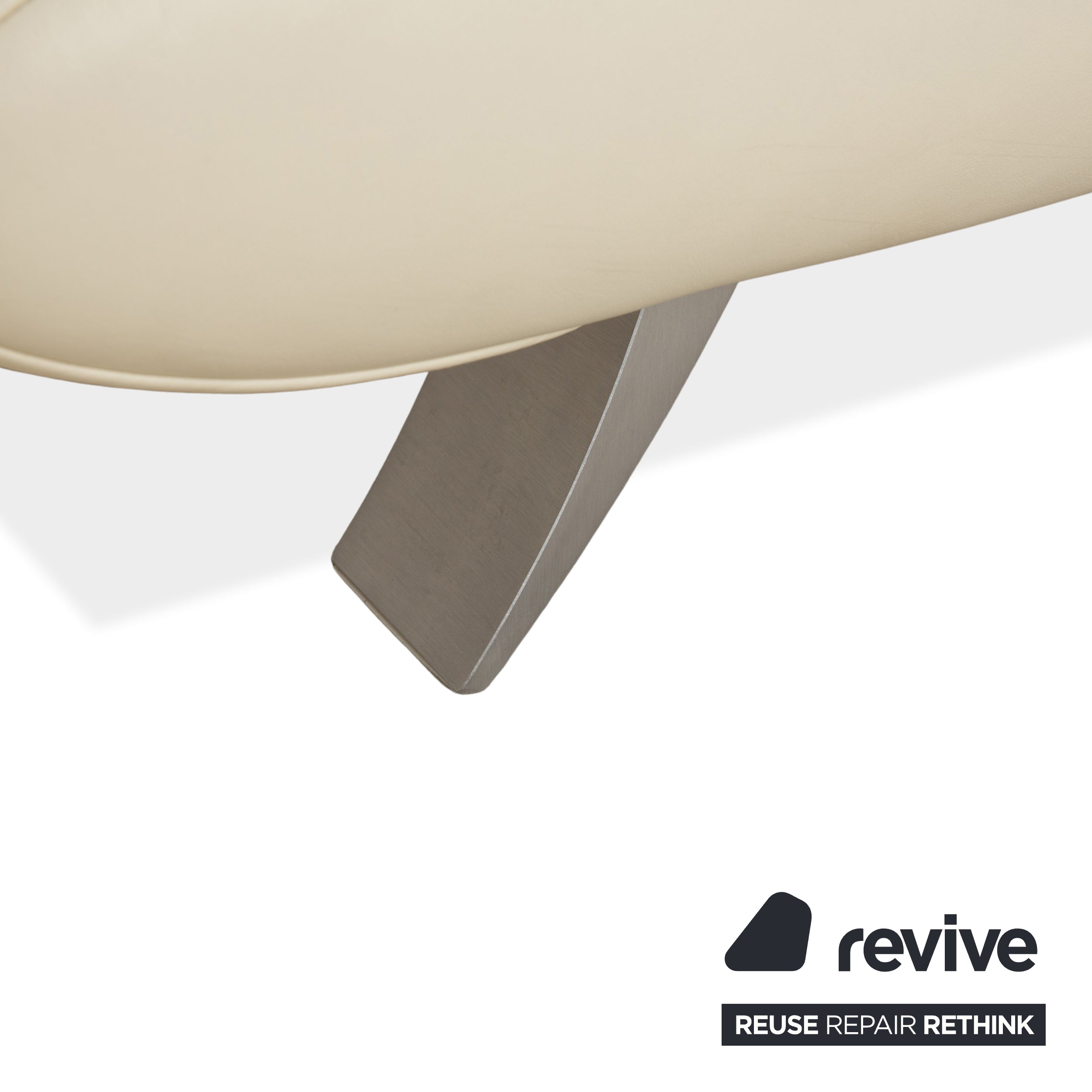 Koinor Velutti Leder Zweisitzer Creme manuelle Funktion Sofa Couch