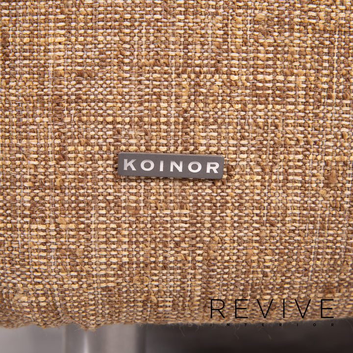 Koinor Vittoria Stoff Zweisitzer Beige manuelle Funktion Sofa Couch