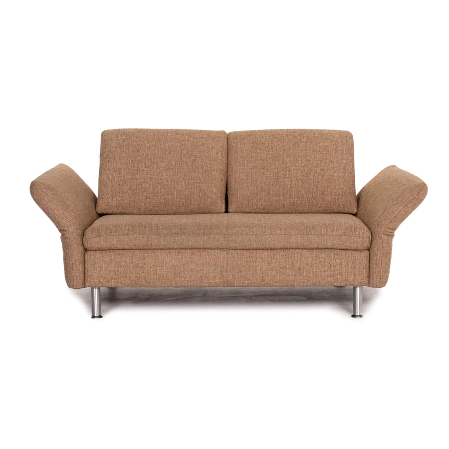 Koinor Vittoria Stoff Zweisitzer Beige manuelle Funktion Sofa Couch