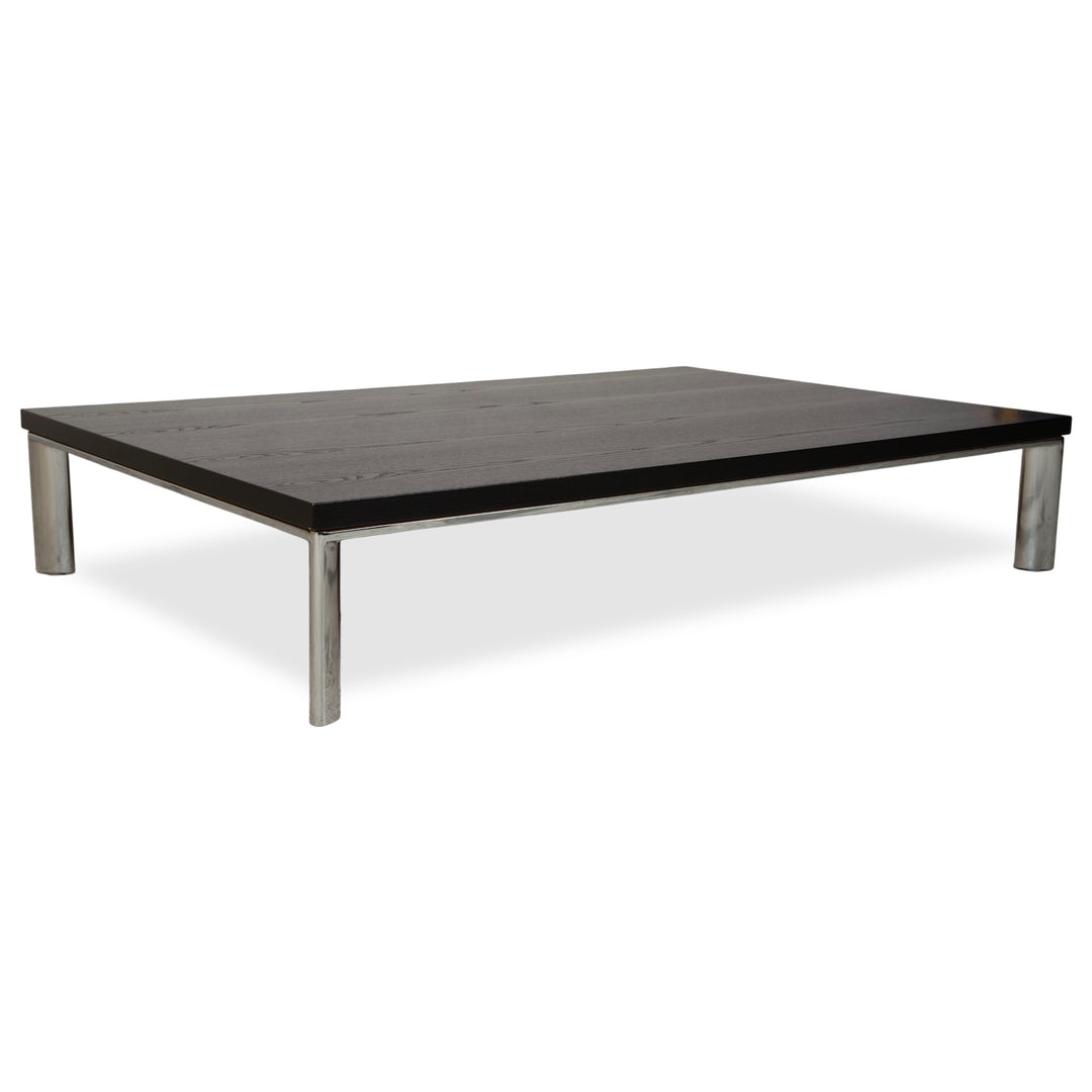 Koinor Volare Wooden Coffee Table Black Dark Brown 131 x 87 cm