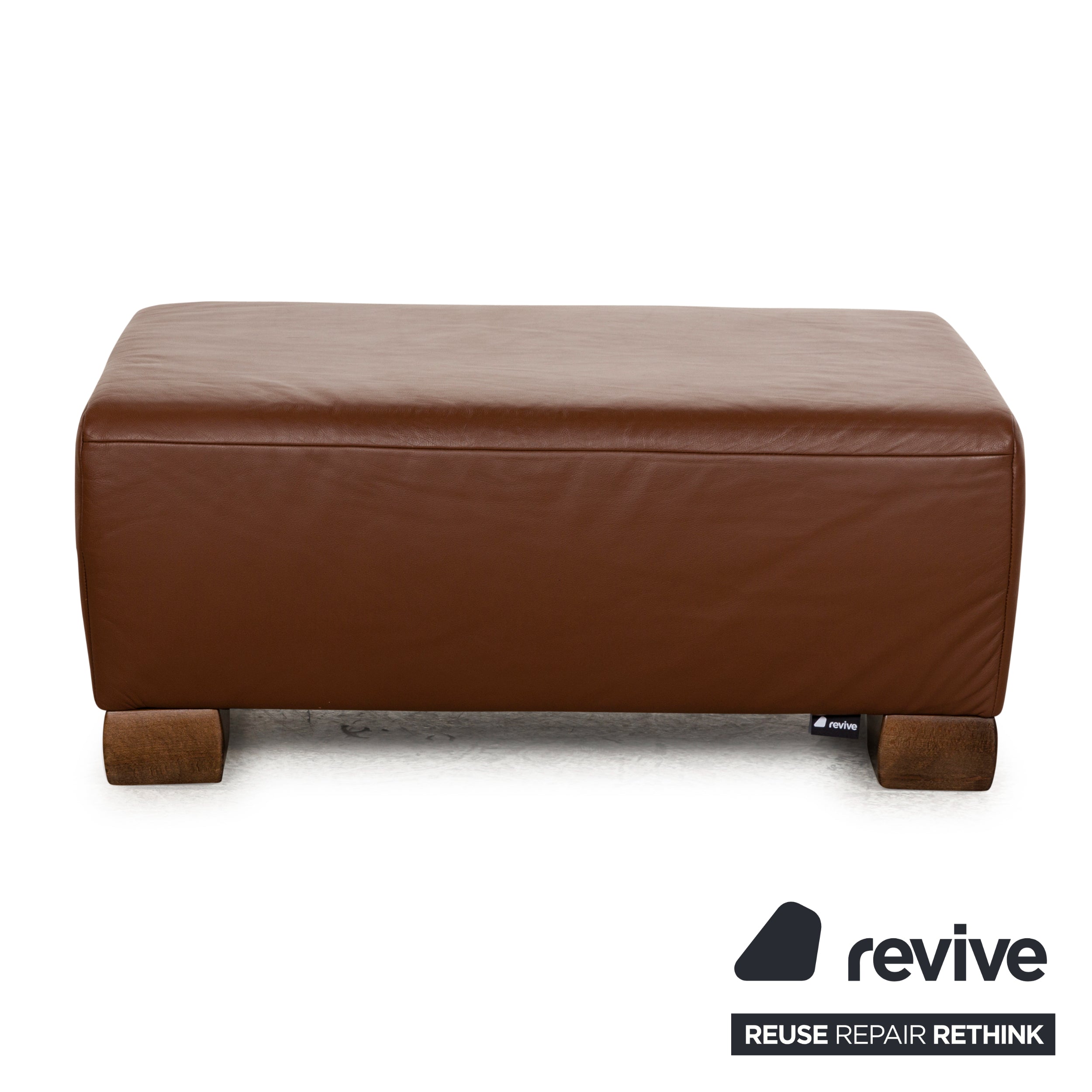 Koinor Volare Leather Stool Brown