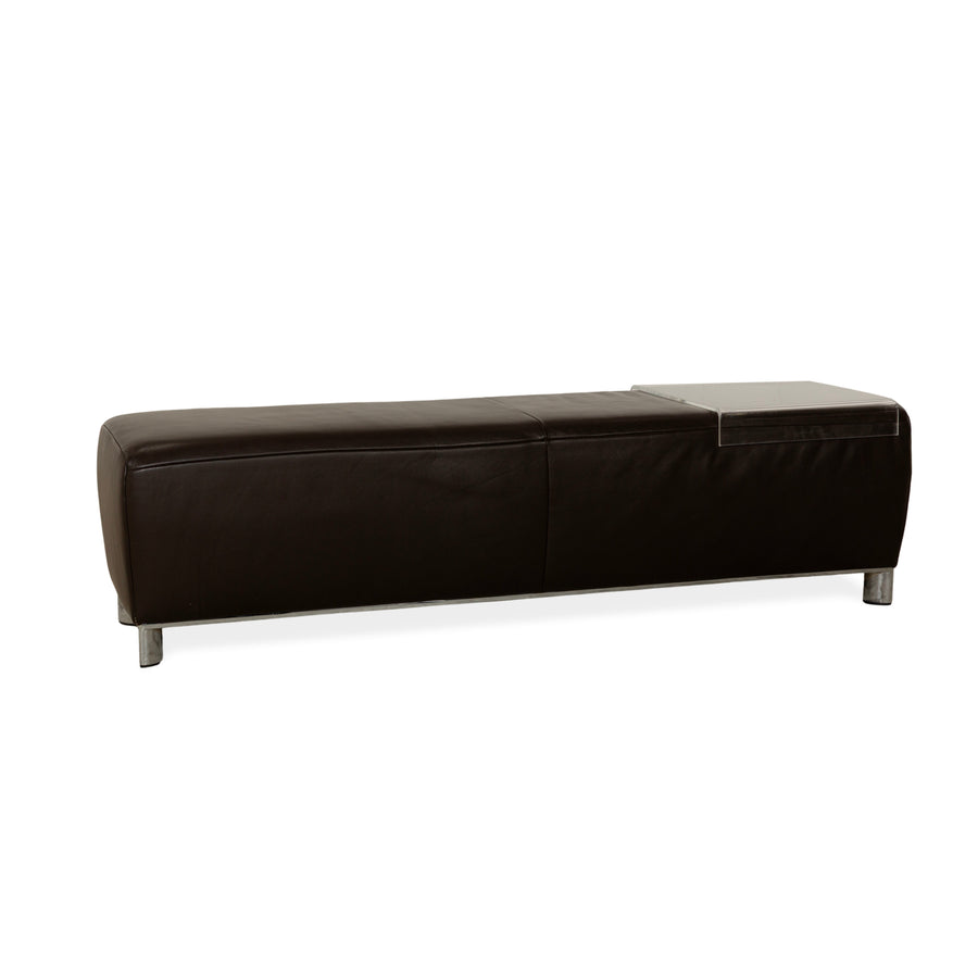 Koinor Volare Leather Stool Brown