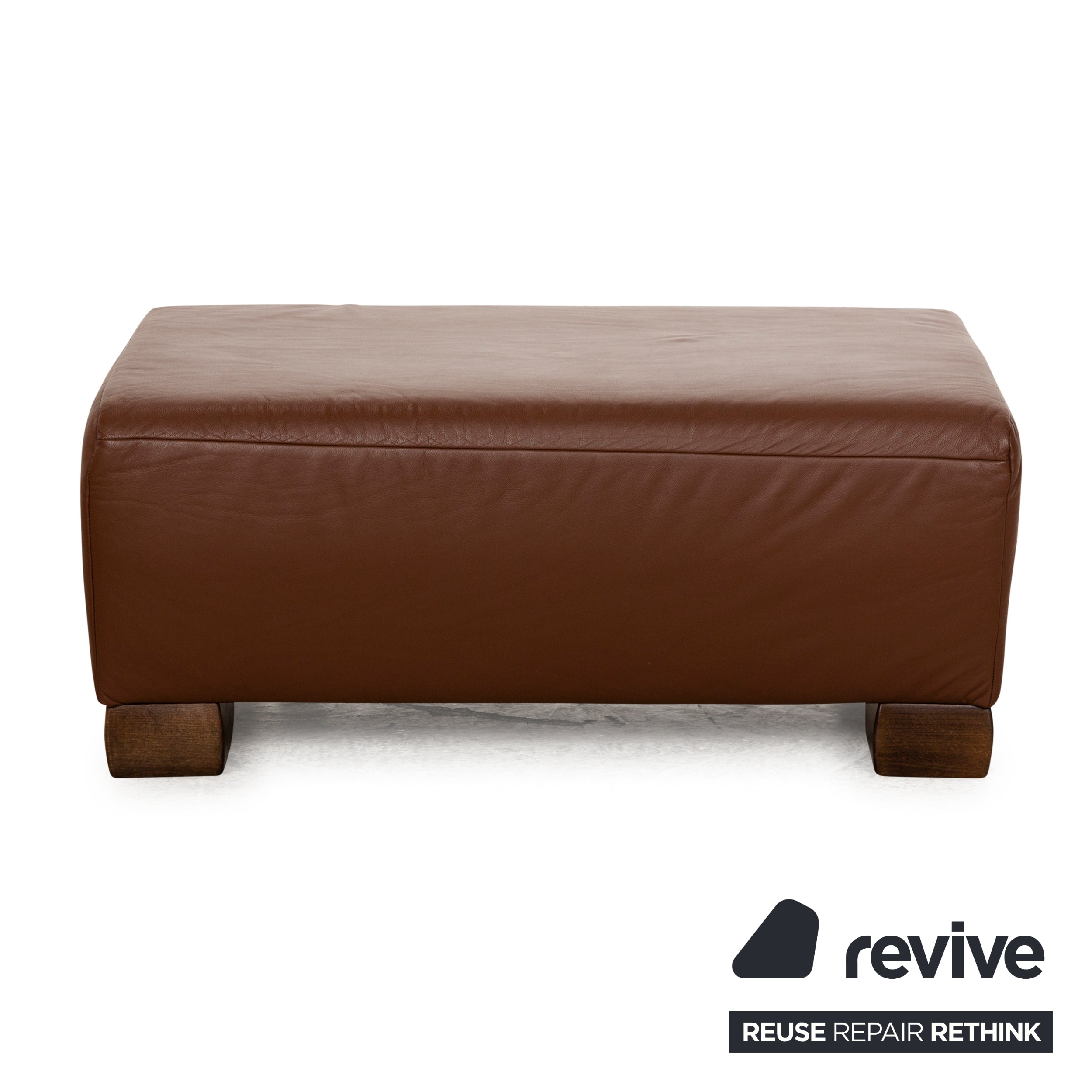 Koinor Volare Leather Stool Brown