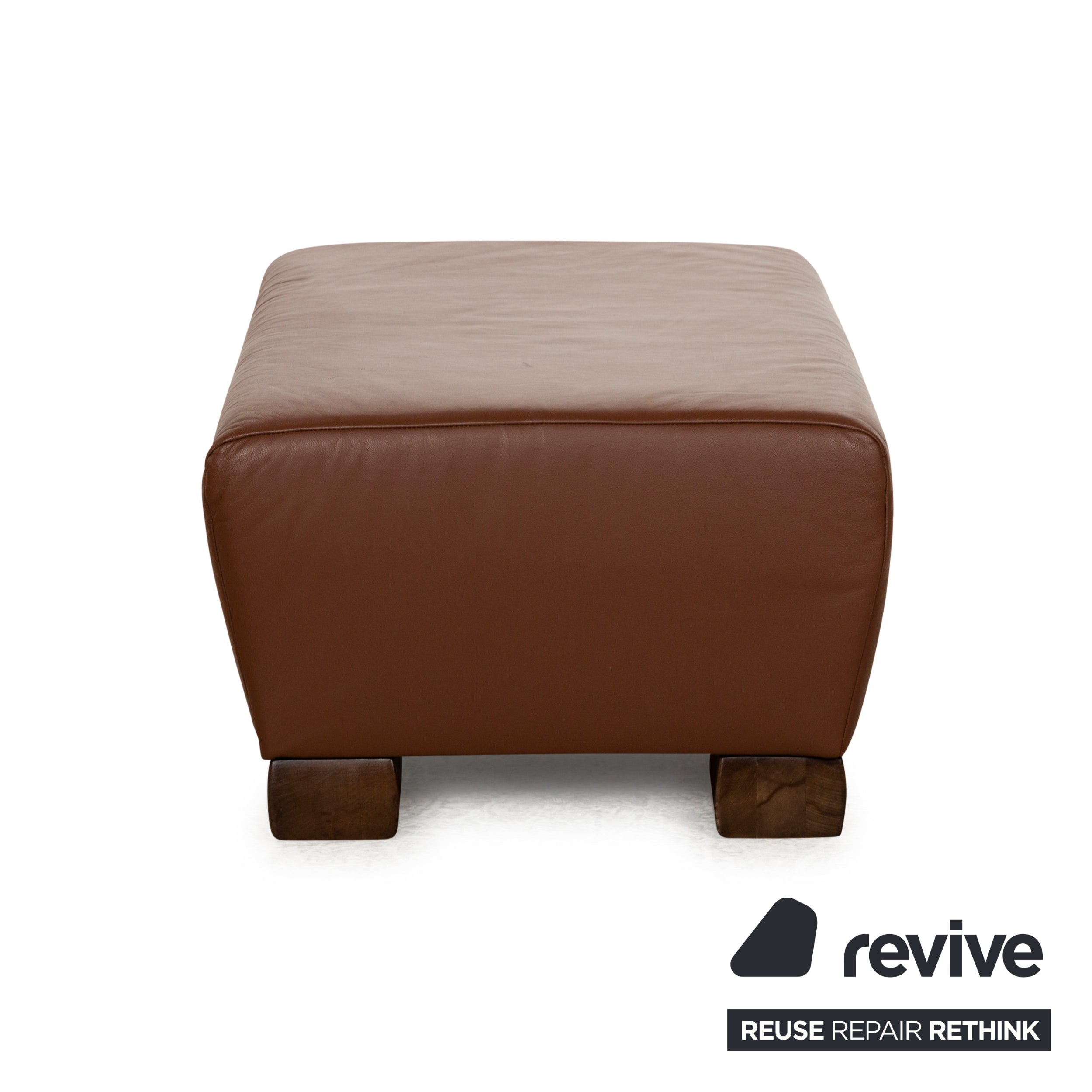 Koinor Volare Leather Stool Brown