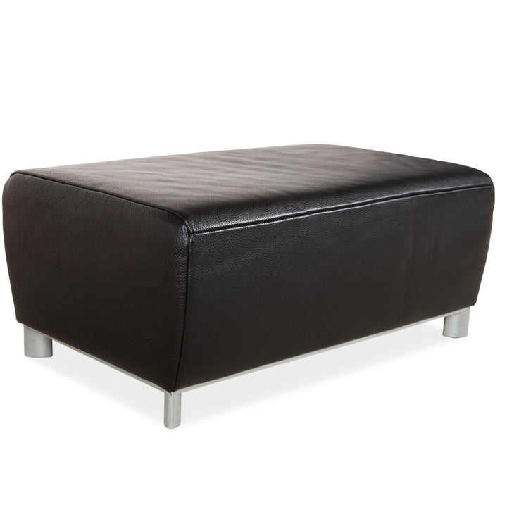 Koinor Volare Leather Stool Black