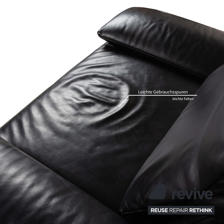 Koinor Volare Leather Armchair Black manual function