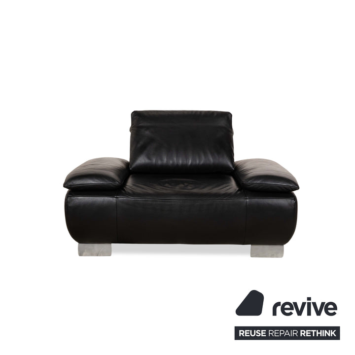 Koinor Volare Leather Armchair Black manual function