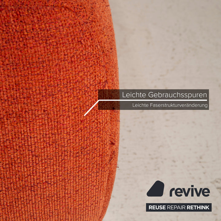 Koinor Volare fabric sofa Orange corner sofa feature