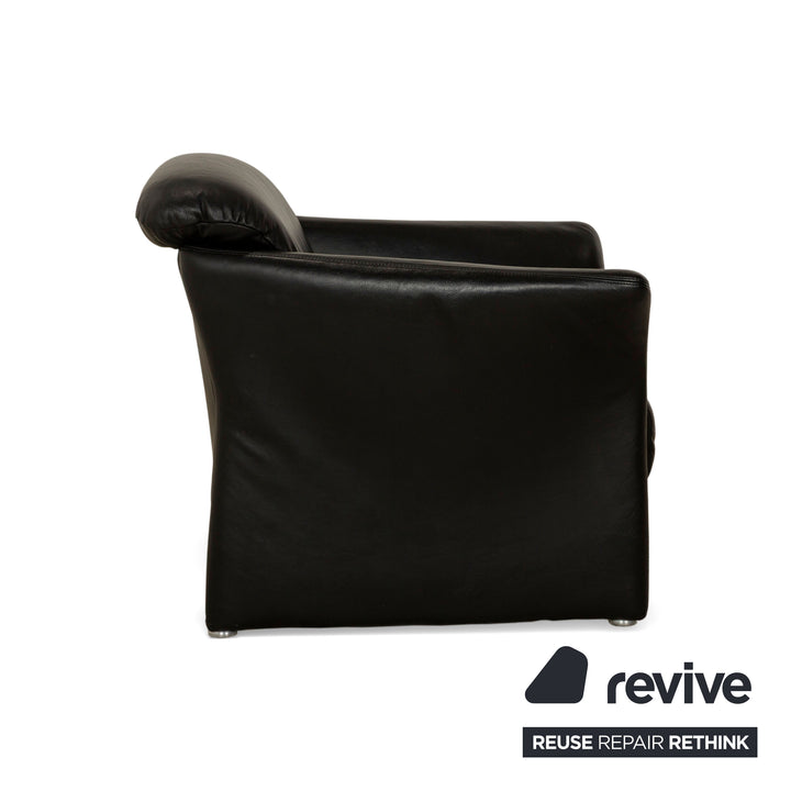 Koinor Wendy Leather Armchair Black