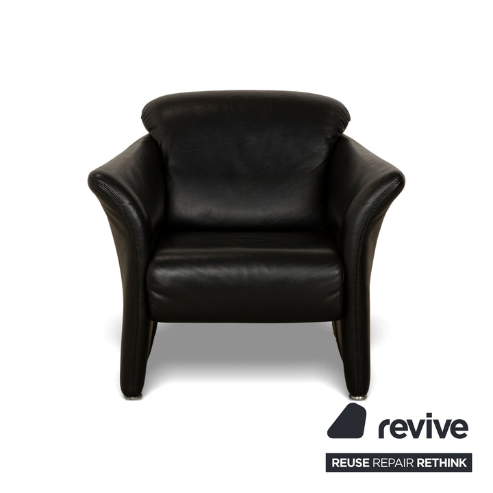 Koinor Wendy Leather Armchair Black