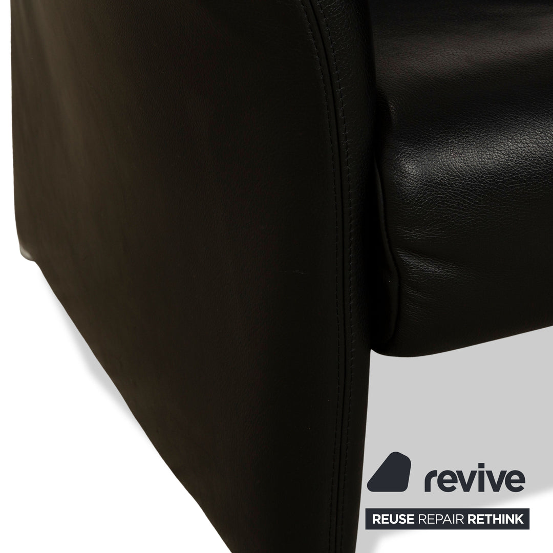 Koinor Wendy Leather Armchair Black