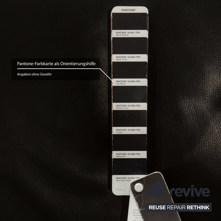 Koinor Wendy Leather Armchair Black