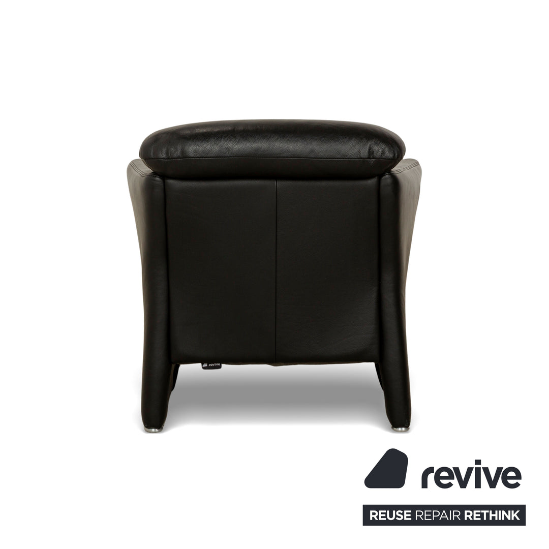 Koinor Wendy Leather Armchair Black