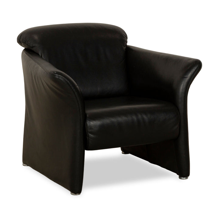 Koinor Wendy Leather Armchair Black