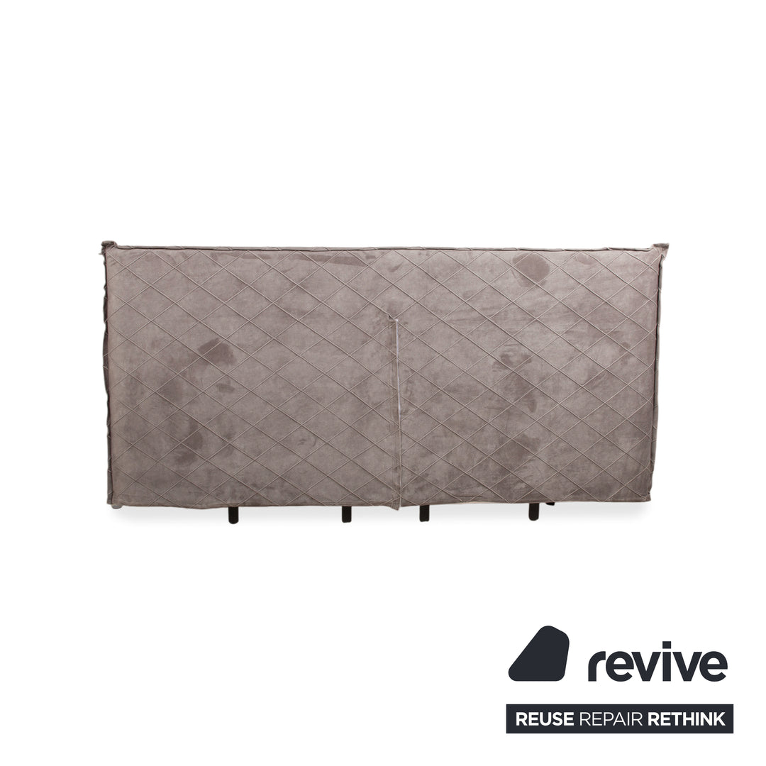 Tissu contraste Lit Gris Anthracite