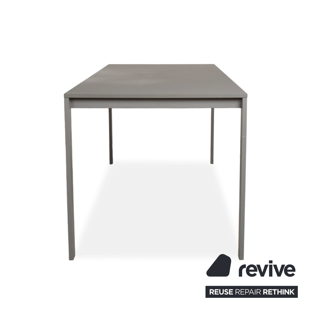 Kristalia be-Easy Holz Schreibtisch Grau