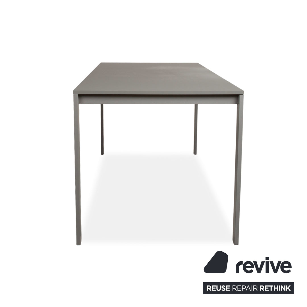 Kristalia be-Easy Holz Schreibtisch Grau