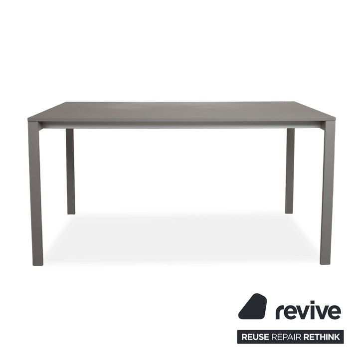 Kristalia be-Easy wooden desk, grey