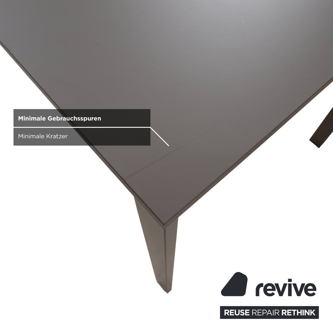 Kristalia be-Easy wooden desk, grey