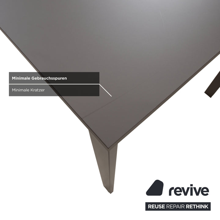 Kristalia be-Easy wooden desk, grey