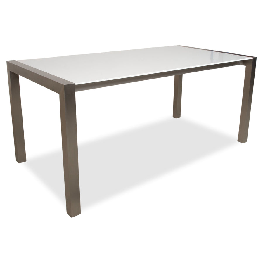 Table à manger extensible Kristalia Sushi Bois Blanc Argent 170-260 x 90 cm