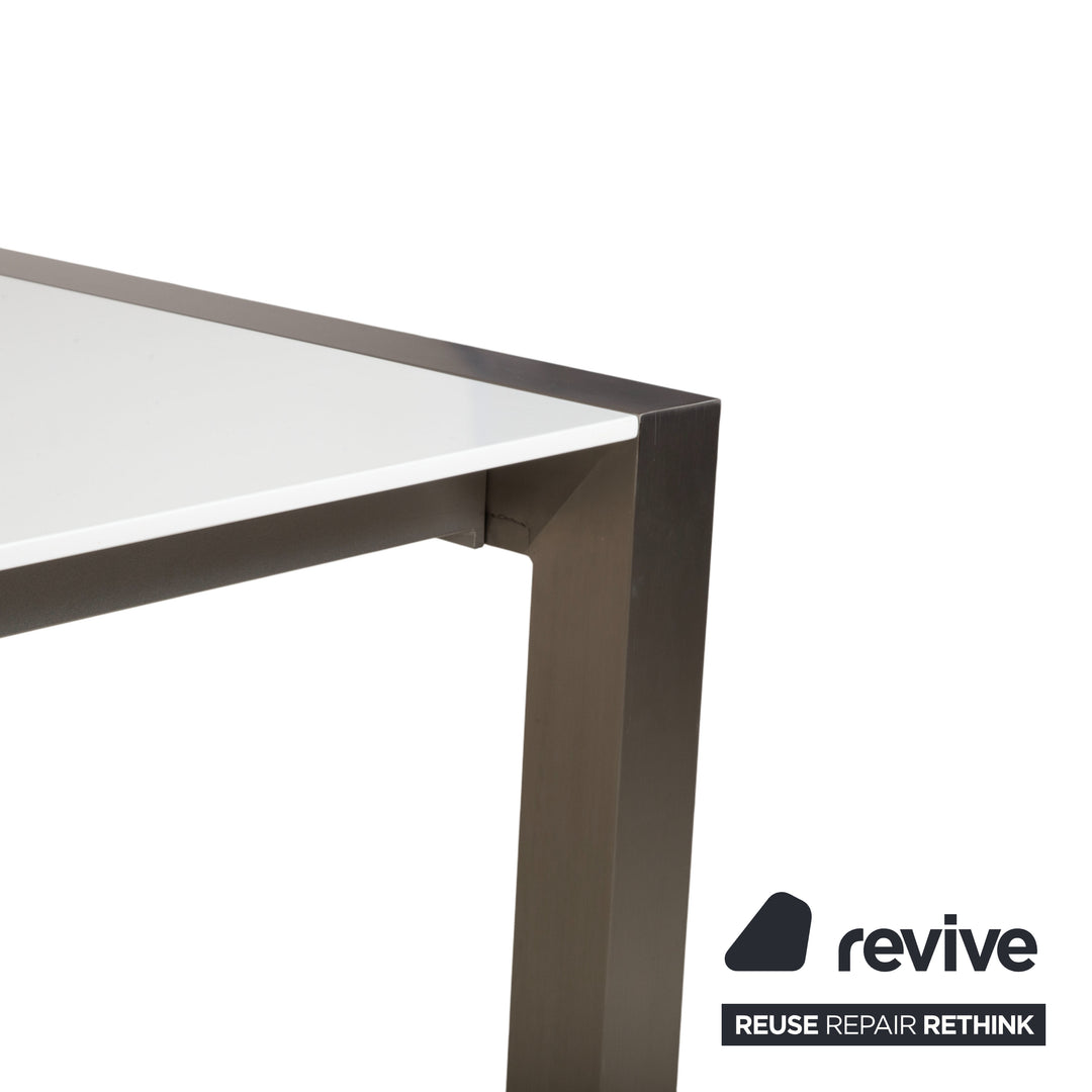 Table à manger extensible Kristalia Sushi Bois Blanc Argent 170-260 x 90 cm