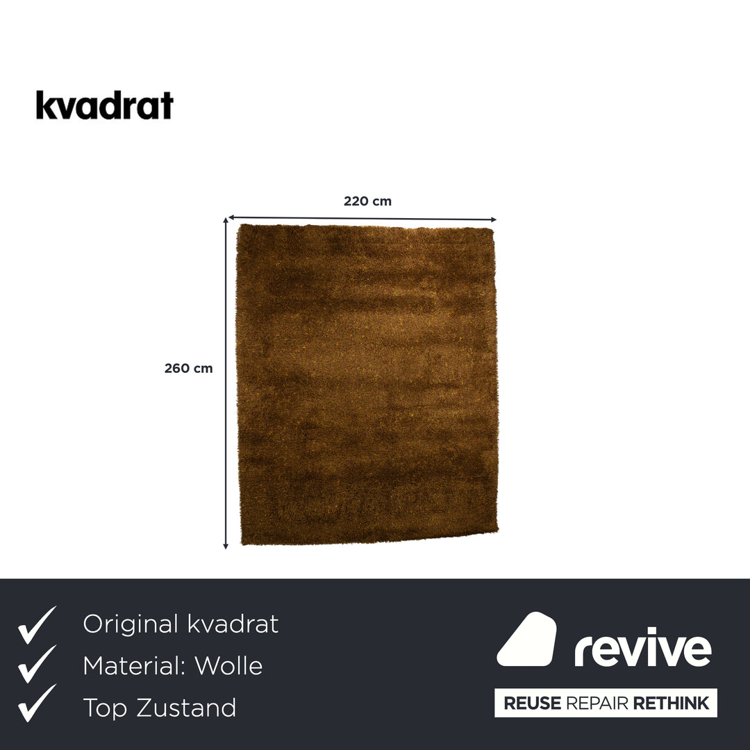 Kvadrat Giverny 40 Wool Rug Green Hand-Tufted